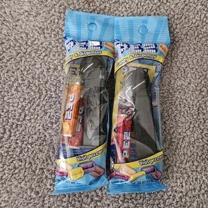 New 6 Black Panter Pez Dispensers